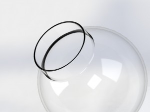 fish bowl 3d model 3D मॉडल