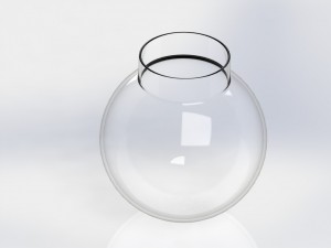 fish bowl 3d model 3D मॉडल