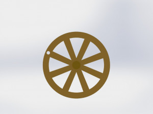 wheel 3Dモデル