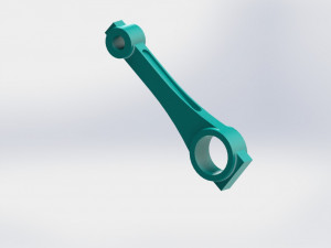 3d crank rod used all types of engine 3D Model