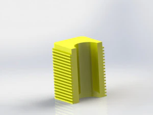 Wielka litera 3D wykorzystuje wszystkie typy silnik&oacute;w Model 3D