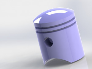 3d piston used all types of engine 3D मॉडल