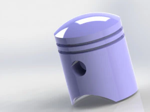 3D-Kolben für alle Motortypen 3D Modell