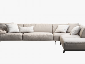 poliform tribeca 3 3D मॉडल