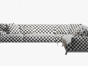 poliform tribeca 3 3D मॉडल