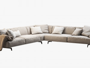 poliform tribeca 3 3D मॉडल