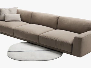 poliform paris seoul sofa 3 3D Model