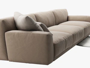 poliform paris seoul sofa 3 3D Model