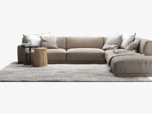 poliform paris seoul sofa 4 Modelo 3D