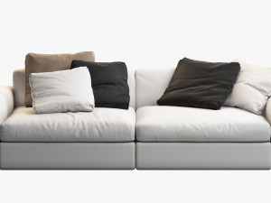 poliform dune sofas 3D मॉडल