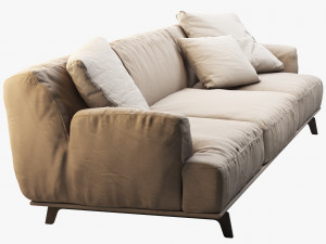 poliform 12 sofas set 3D मॉडल