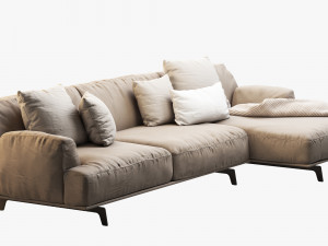 poliform 12 sofas set 3D मॉडल