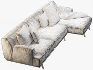 poliform 12 sofas set 3D मॉडल