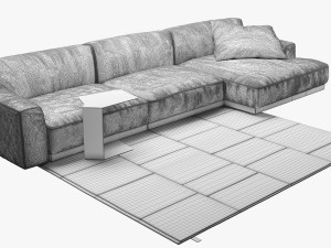 poliform 12 sofas set 3D मॉडल