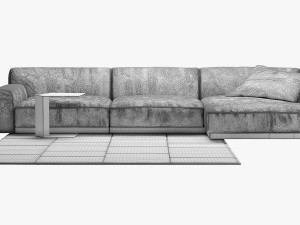 poliform 12 sofas set 3D मॉडल