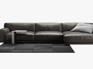 poliform 12 sofas set 3D मॉडल