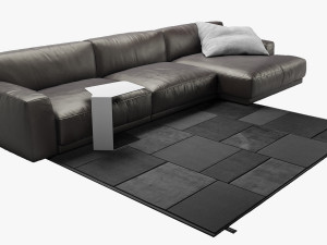 poliform 12 sofas set 3D मॉडल