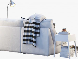 ikea kivik two-seat sofa 3D Model
