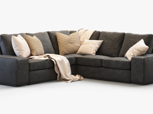 ikea kivik corner sofa 3D Модель