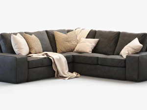 ikea kivik corner sofa 3D Model