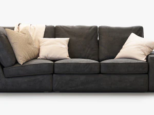 ikea kivik corner sofa 3D Model