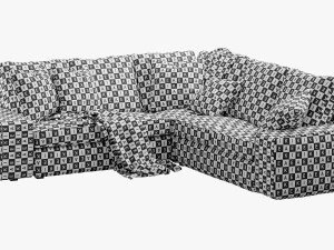 ikea kivik corner sofa 3D Model