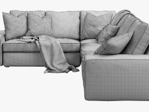 ikea kivik corner sofa 3D Модель