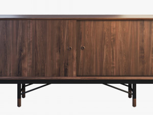 1955 sideboard 3 options 3D 모델
