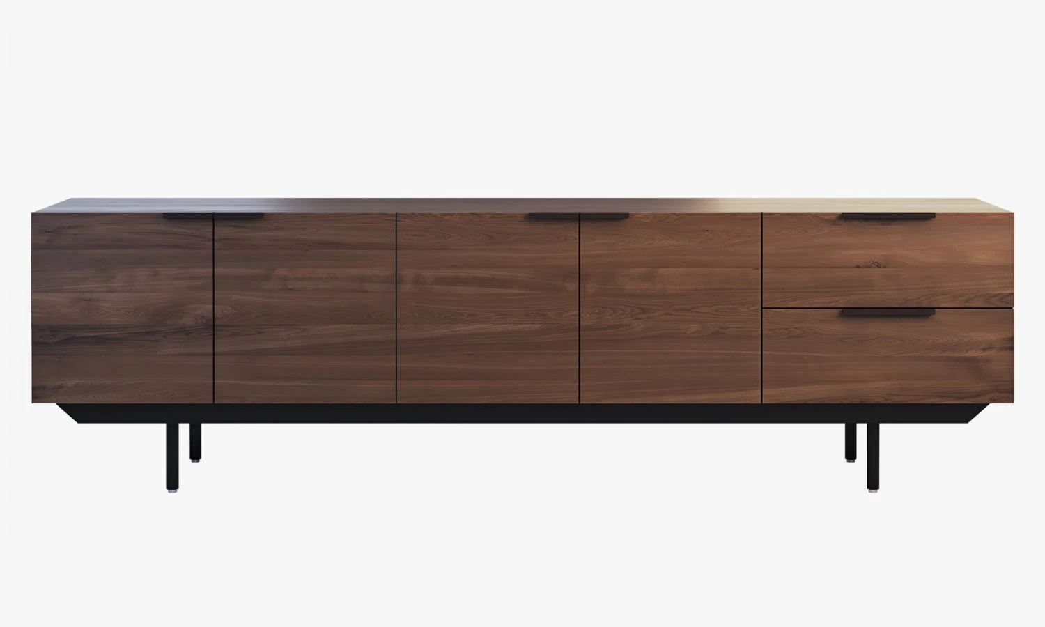 pastoe frame style sideboard 2 options 3D Model .c4d .max .obj .3ds .fbx .stl .blend