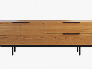 pastoe frame style sideboard 2 options 3D Model