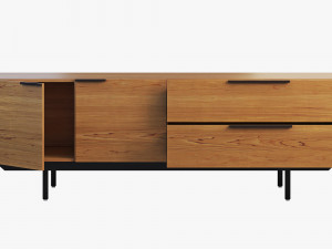 pastoe frame style sideboard 2 options 3D Model