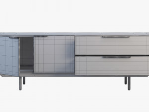 pastoe frame style sideboard 2 options 3D Model
