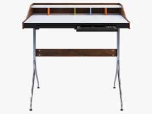 nelson swag leg desk 3D Model