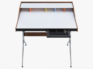 nelson swag leg desk 3D Model
