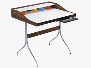 nelson swag leg desk 3D Model
