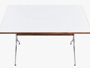 nelson swag leg rectangular work table 3D Model