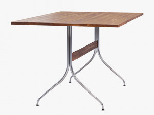 nelson swag leg rectangular work table 3D Model