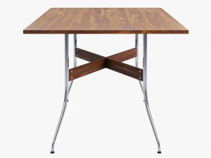 nelson swag leg rectangular dining table 3D Model