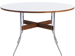 nelson swag leg round dining table 3D मॉडल
