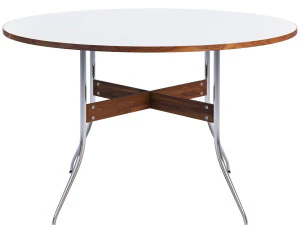 넬슨 장식 다리 둥근 식탁 3D 모델