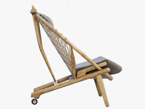 pp130 circle chair 3 options 3D Model