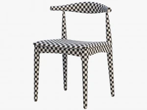ch20 elbow chair 2 options 3D Model