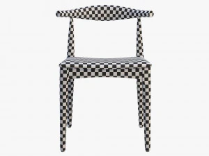 ch20 elbow chair 2 options 3D Model