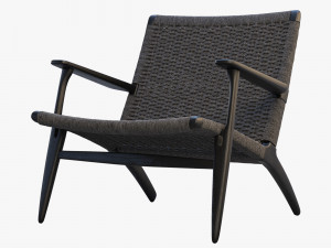 ch25 lounge chair 4 options Modelo 3D