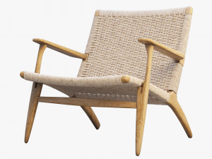 ch25 lounge chair 4 options Modelo 3D