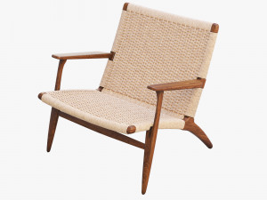 ch25 lounge chair 4 options Modelo 3D