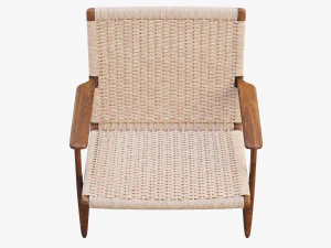 ch25 lounge chair 4 options 3D Model