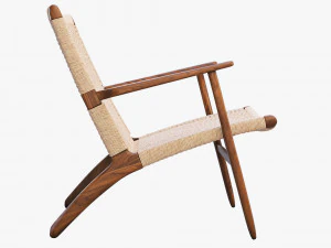 ch25 lounge chair 4 options 3D Model