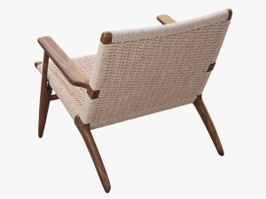 ch25 lounge chair 4 options Modelo 3D