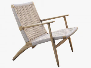 ch25 lounge chair 4 options 3D Model